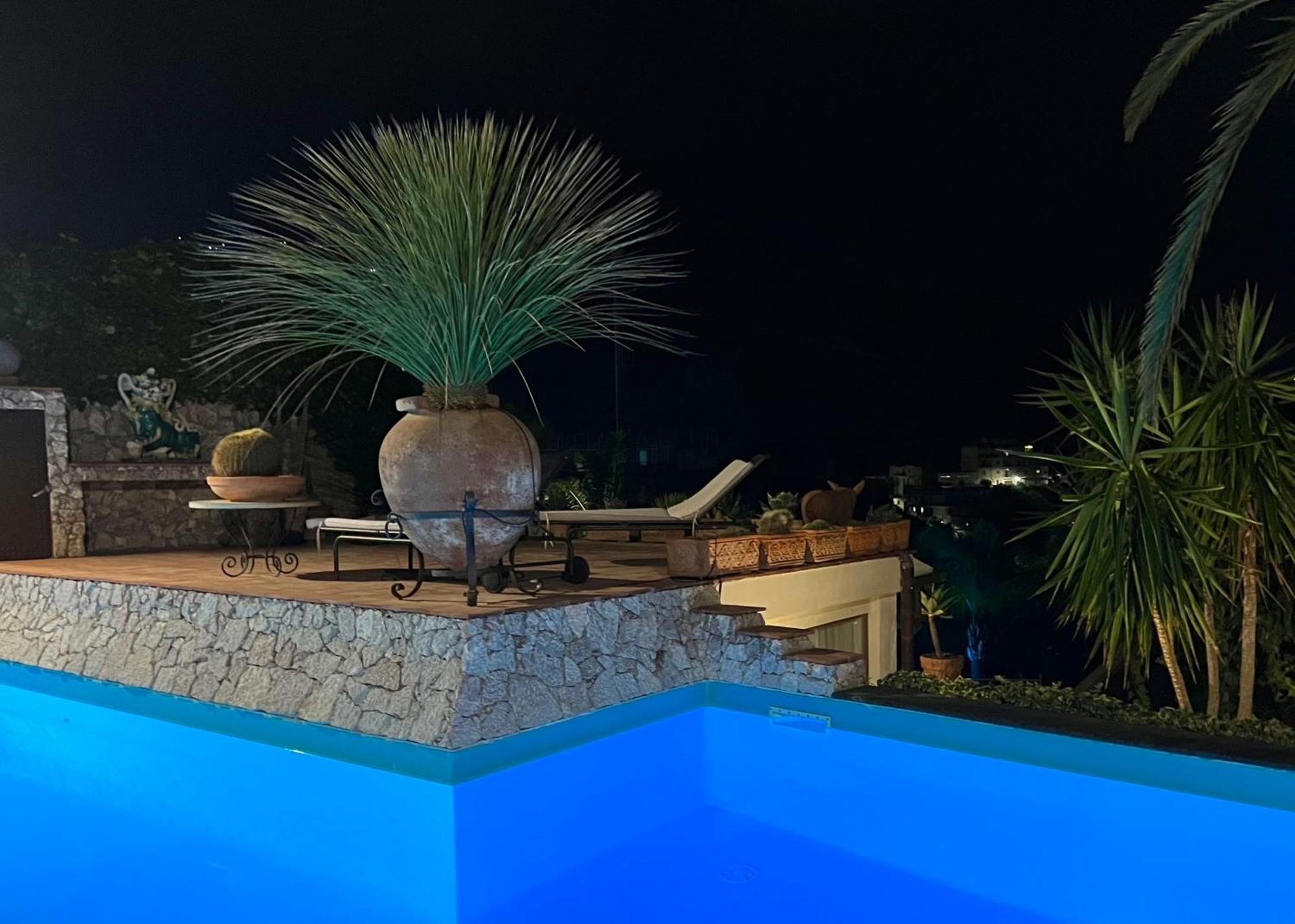 Villa Lou Taormina Private Villa With Panoramic Sea View Pool Экстерьер фото