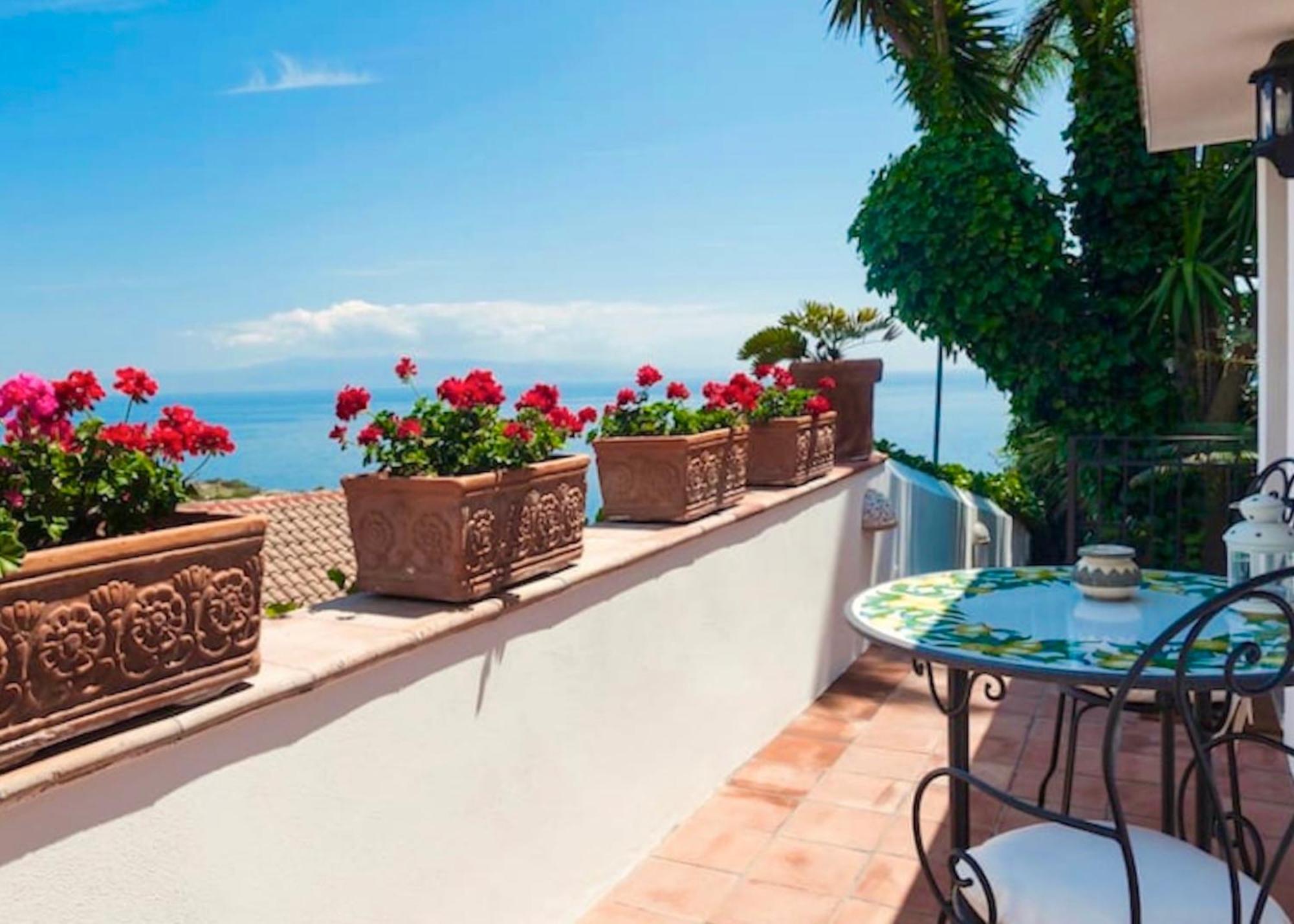 Villa Lou Taormina Private Villa With Panoramic Sea View Pool Экстерьер фото