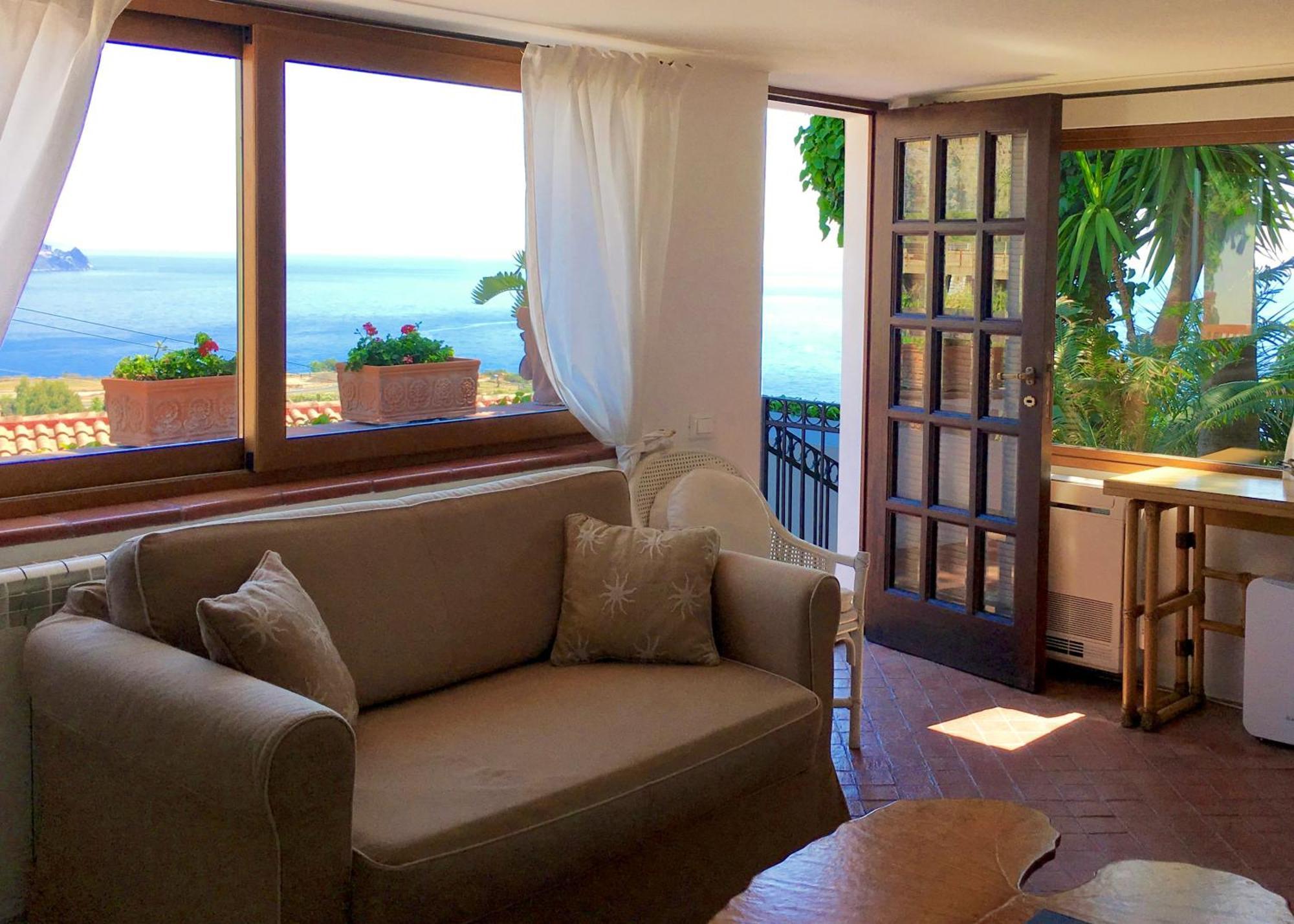 Villa Lou Taormina Private Villa With Panoramic Sea View Pool Экстерьер фото