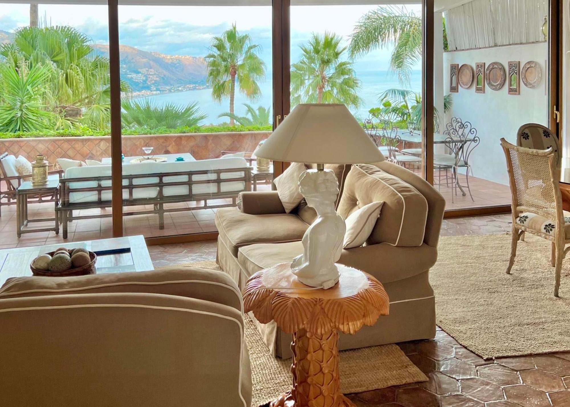 Villa Lou Taormina Private Villa With Panoramic Sea View Pool Экстерьер фото