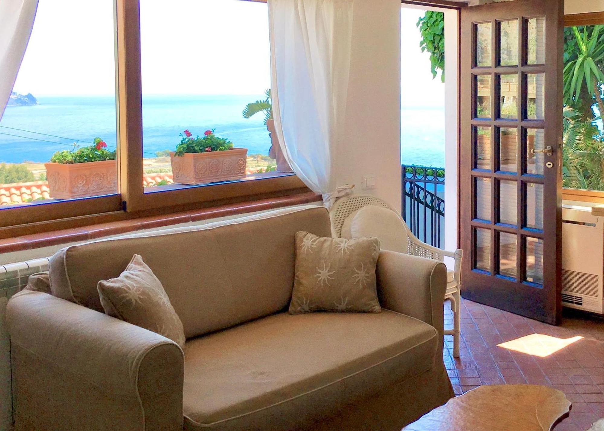 Villa Lou Taormina Private Villa With Panoramic Sea View Pool Экстерьер фото